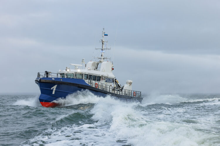 Port of Hamburg water police crew training