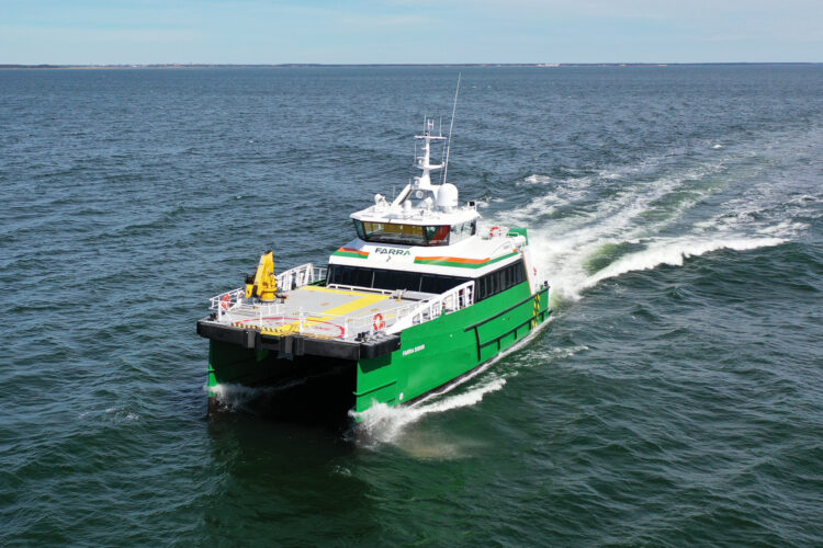 CTV sea trials - Farra Siskin